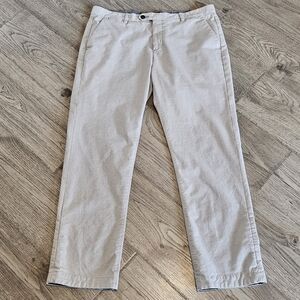 Ted Baker London Volvek Stretch Cotton Blend Pants  - Size 36x30 Classic-Fit